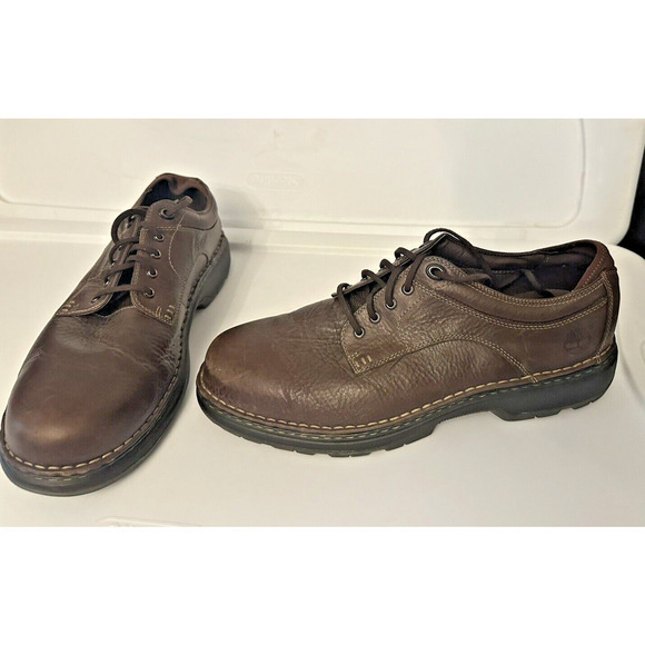 Timberland | Shoes | Mens Timberland Brown Leather Laceup  display picture 1